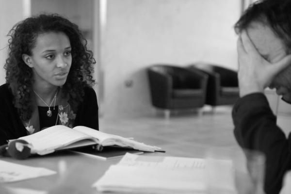 Photo Flash: Inside Rehearsal for ABIGAIL at The Bunker Image