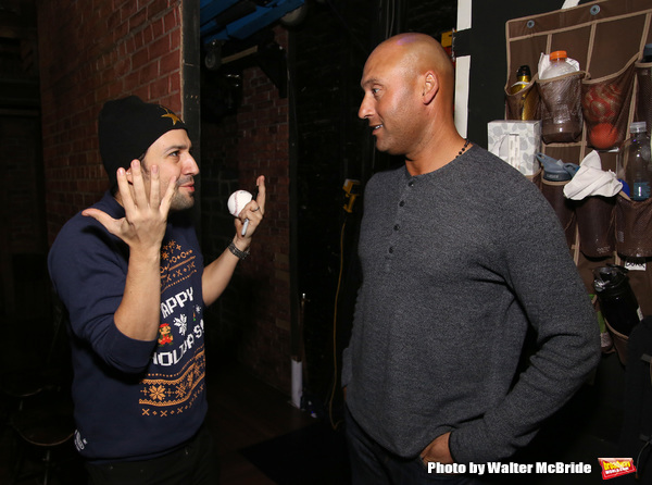 Photo Coverage: Baseball Legend Derek Jeter visits HAMILTON Image