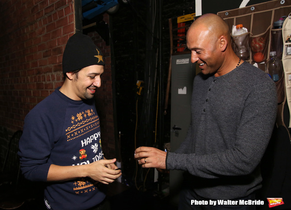 Photo Coverage: Baseball Legend Derek Jeter visits HAMILTON Image