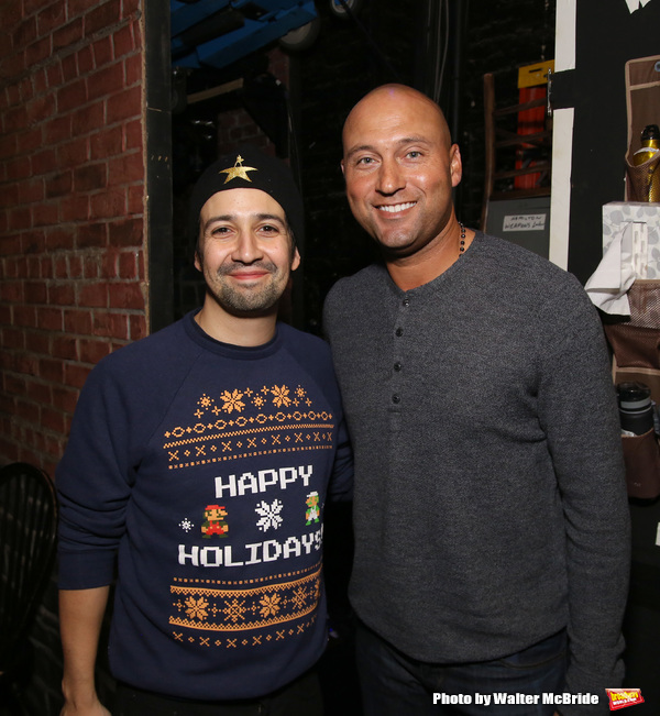 Photo Coverage: Baseball Legend Derek Jeter visits HAMILTON Image