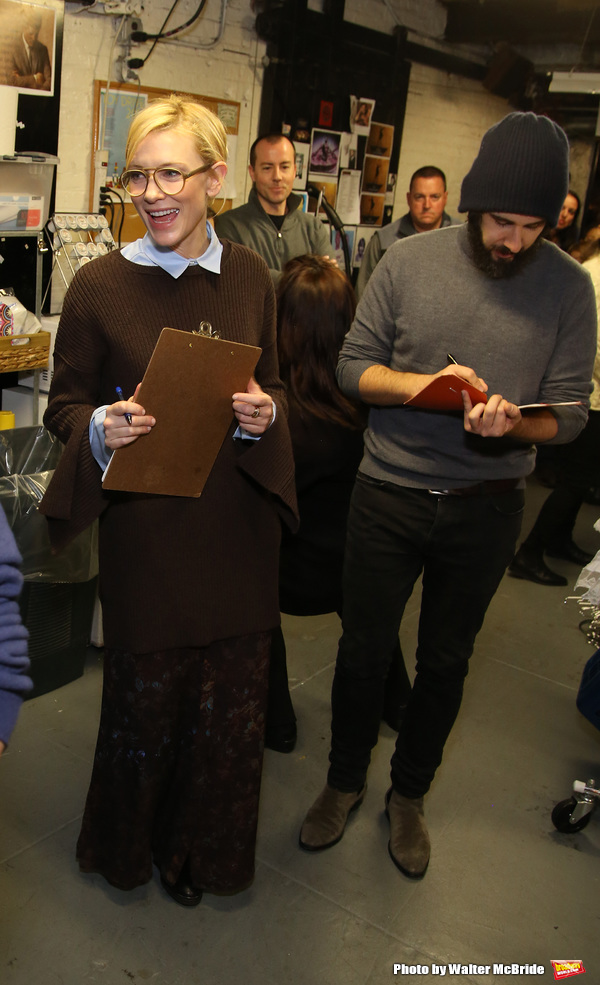 Cate Blanchett and Josh Groban Photo