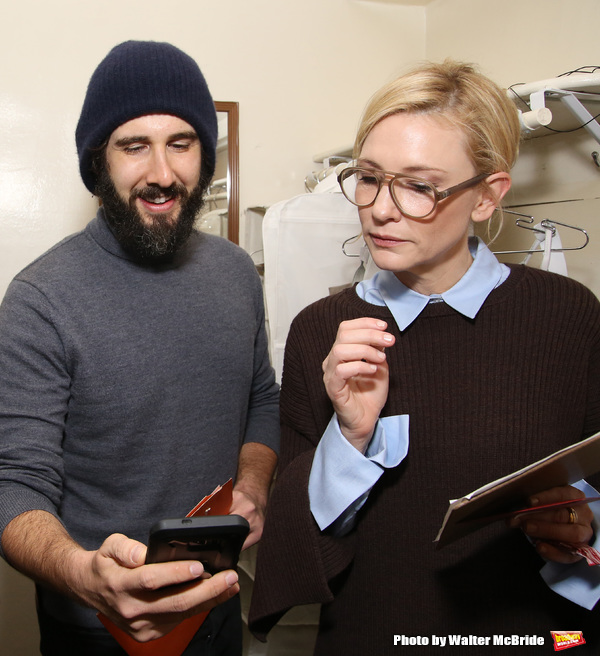  Josh Groban and Cate Blanchett Photo