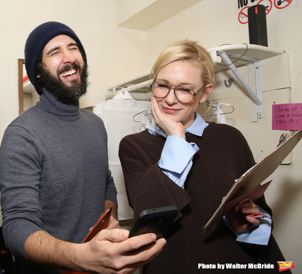 Josh Groban and Cate Blanchett  Photo