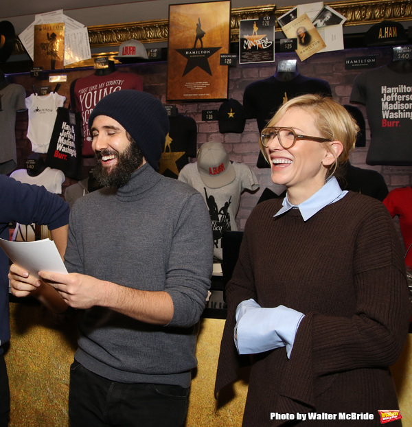 Josh Groban and Cate Blanchett Photo