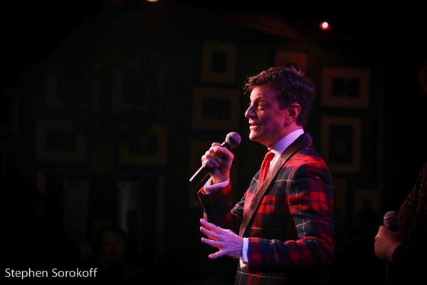 Photo Coverage: Santa Swings Into Birdland With A Early Present - Blackhurst, Caruso and Stritch Image