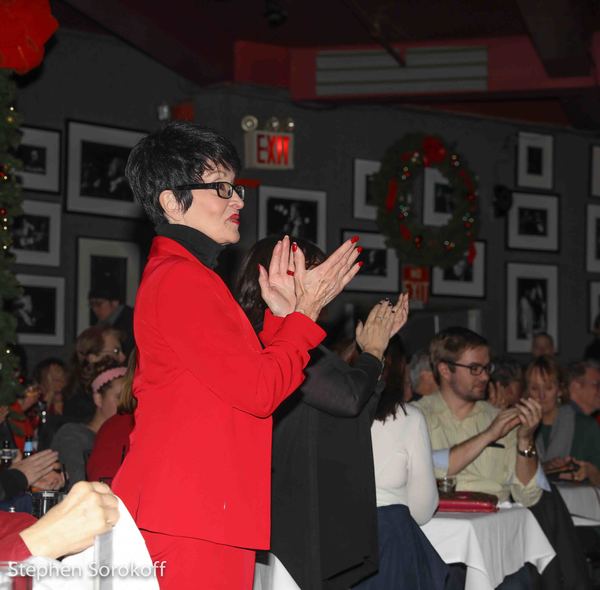 Photo Coverage: Santa Swings Into Birdland With A Early Present - Blackhurst, Caruso and Stritch Image