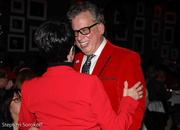 Photo Coverage: Santa Swings Into Birdland With A Early Present - Blackhurst, Caruso and Stritch Image