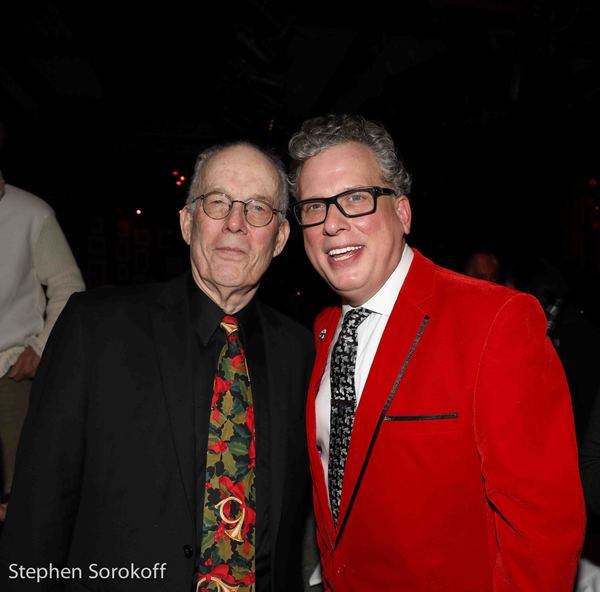 Photo Coverage: Santa Swings Into Birdland With A Early Present - Blackhurst, Caruso and Stritch Image