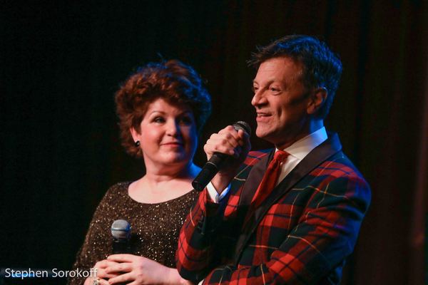 Photo Coverage: Santa Swings Into Birdland With A Early Present - Blackhurst, Caruso and Stritch Image