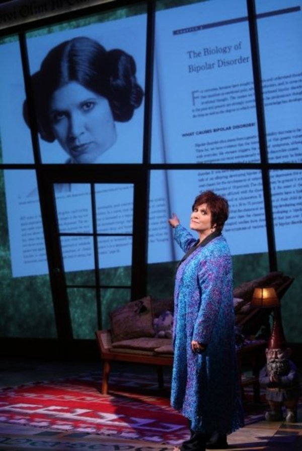 BWW Flashback: Carrie Fisher Stars in One-Woman Broadway Show WISHFUL DRINKING Image