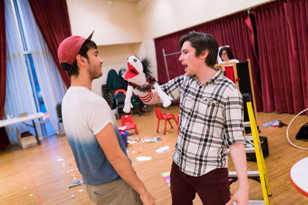 Photo Flash: Inside Rehearsal for SpeakEasy's HAND TO GOD New England Premiere Image