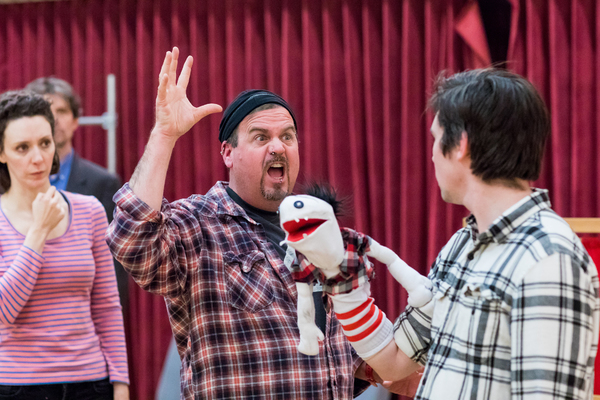 Photo Flash: Inside Rehearsal for SpeakEasy's HAND TO GOD New England Premiere Image