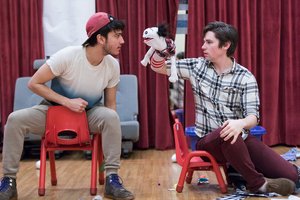 Photo Flash: Inside Rehearsal for SpeakEasy's HAND TO GOD New England Premiere Image