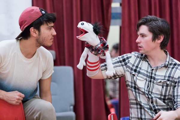 Photo Flash: Inside Rehearsal for SpeakEasy's HAND TO GOD New England Premiere Image