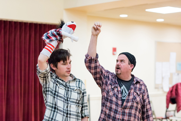 Photo Flash: Inside Rehearsal for SpeakEasy's HAND TO GOD New England Premiere Image