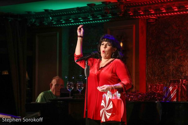 Photo Coverage: Christine Pedi Gets 'Sirius' About Christmas at Feinstein's/54 Below 