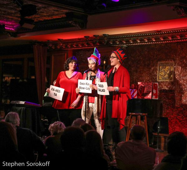 Photo Coverage: Christine Pedi Gets 'Sirius' About Christmas at Feinstein's/54 Below 