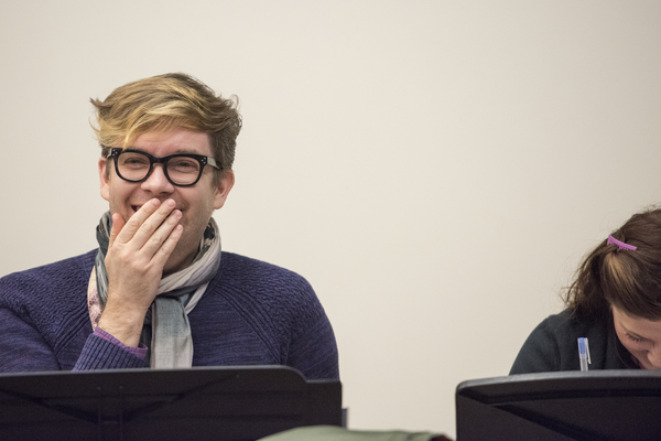 Photo Flash: In Rehearsal with Laura Osnes, Will Swenson and More for Waterwell's BLUEPRINT SPECIALS Image