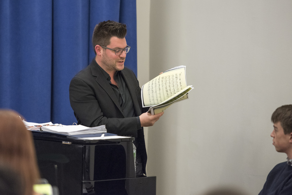 Photo Flash: In Rehearsal with Laura Osnes, Will Swenson and More for Waterwell's BLUEPRINT SPECIALS Image