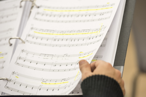 Photo Flash: In Rehearsal with Laura Osnes, Will Swenson and More for Waterwell's BLUEPRINT SPECIALS Image