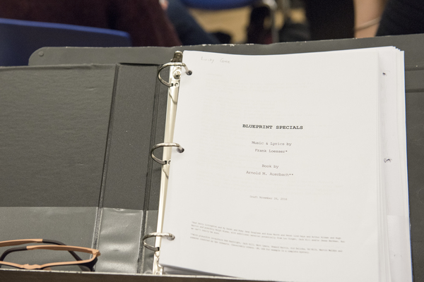 Photo Flash: In Rehearsal with Laura Osnes, Will Swenson and More for Waterwell's BLUEPRINT SPECIALS Image