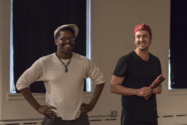 Photo Flash: In Rehearsal with Laura Osnes, Will Swenson and More for Waterwell's BLUEPRINT SPECIALS Image