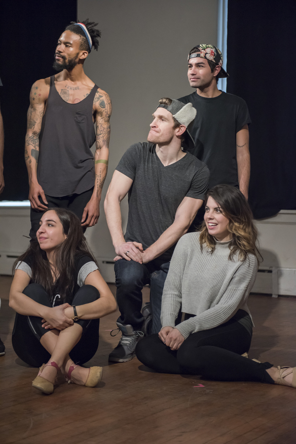 Photo Flash: In Rehearsal with Laura Osnes, Will Swenson and More for Waterwell's BLUEPRINT SPECIALS Image