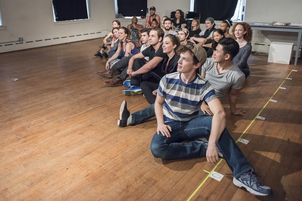 Photo Flash: In Rehearsal with Laura Osnes, Will Swenson and More for Waterwell's BLUEPRINT SPECIALS 