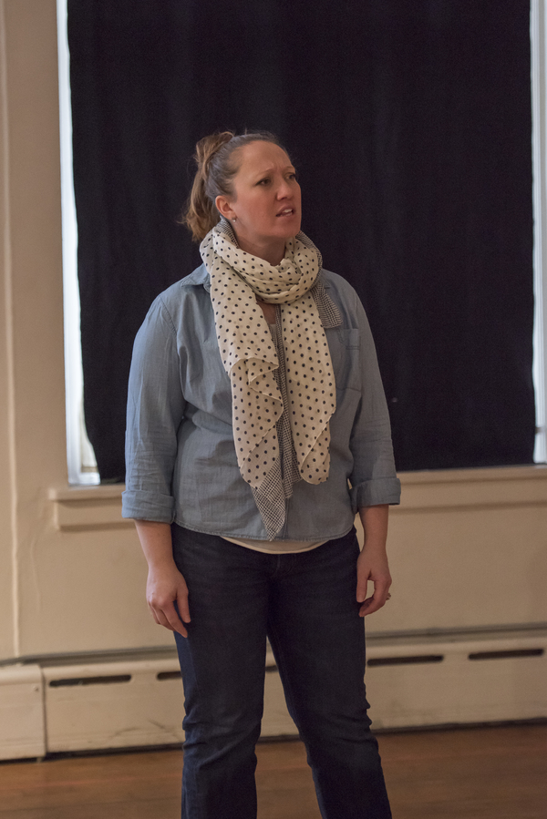 Photo Flash: In Rehearsal with Laura Osnes, Will Swenson and More for Waterwell's BLUEPRINT SPECIALS Image