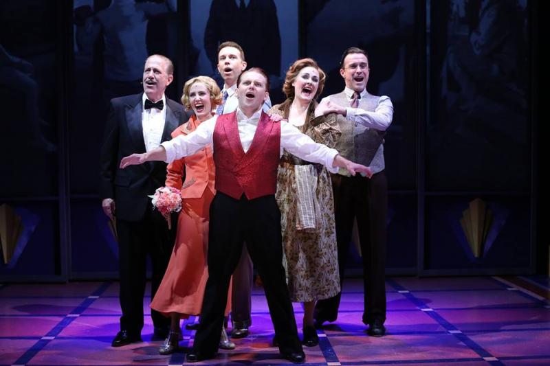 Cast of off-Broadway's CAGNEY Proves 'The Show Must Go On'! Image