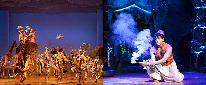 ALADDIN, THE LION KING Break Records on Broadway, Abroad Image