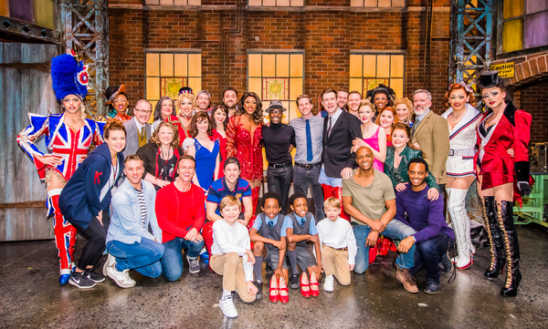 Photo Flash: Billy Porter and Stark Sands Visit KINKY BOOTS London Cast Image