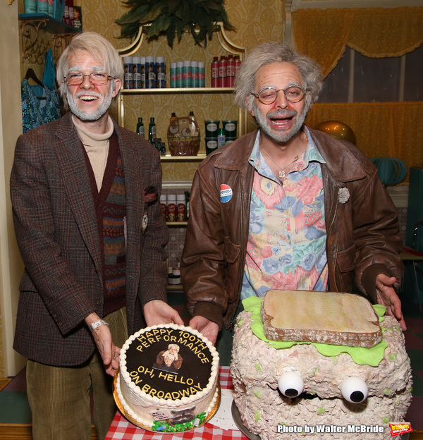 Photo Coverage: OH, HELLO's Gil & George Celebrate 100 Performances on Broadway! Image