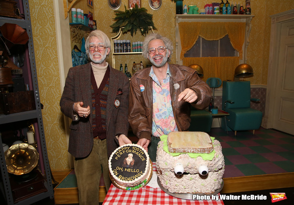 Photo Coverage: OH, HELLO's Gil & George Celebrate 100 Performances on Broadway! Image