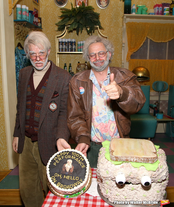 Photo Coverage: OH, HELLO's Gil & George Celebrate 100 Performances on Broadway! Image