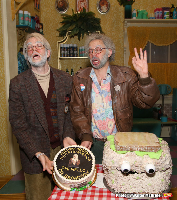 Photo Coverage: OH, HELLO's Gil & George Celebrate 100 Performances on Broadway! Image