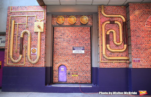 Up on the Marquee: The Lunt-Fontanne Gets Wonkafied for CHARLIE AND THE CHOCOLATE FACTORY! Image
