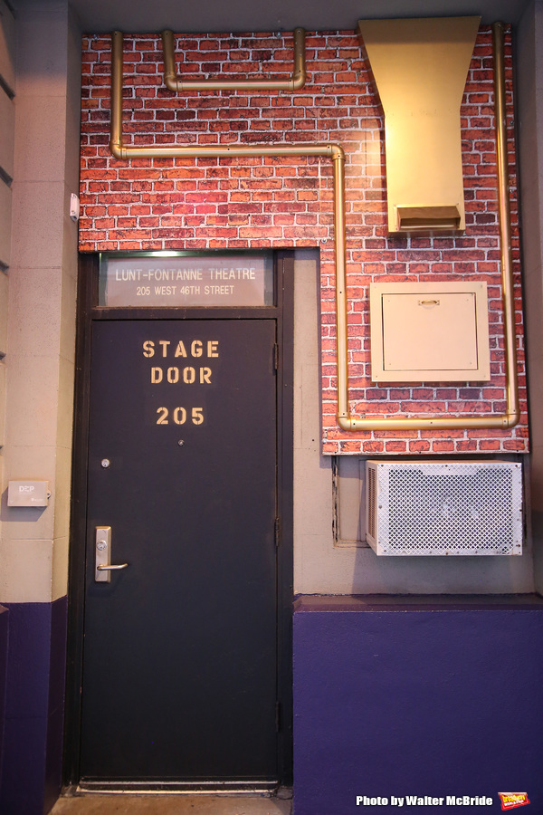 Up on the Marquee: The Lunt-Fontanne Gets Wonkafied for CHARLIE AND THE CHOCOLATE FACTORY! Image