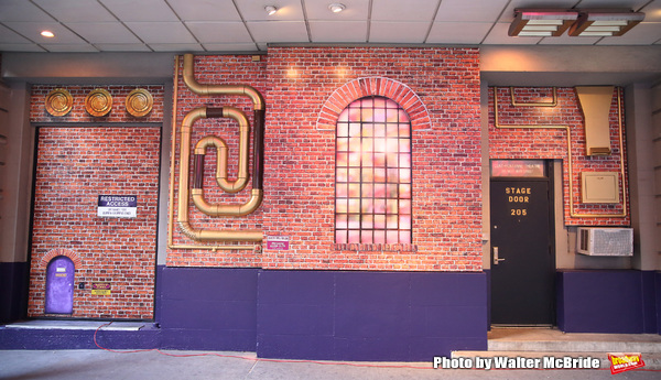 Up on the Marquee: The Lunt-Fontanne Gets Wonkafied for CHARLIE AND THE CHOCOLATE FACTORY! Image