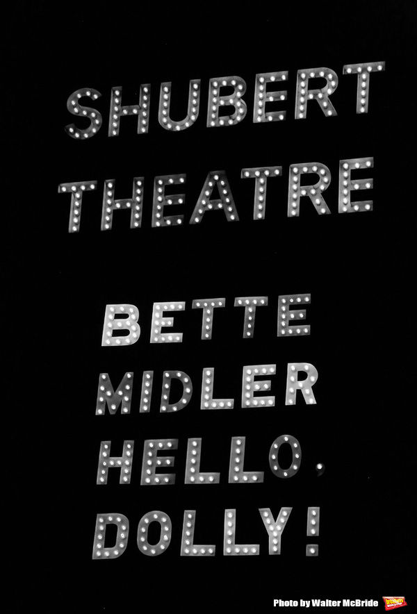 Up on the Marquee: HELLO, DOLLY!, Starring Bette Midler! Image