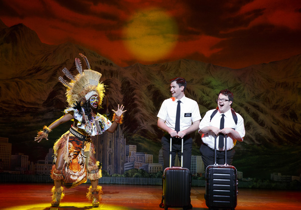 Photo Flash: Ding-Dong! Sneak Peek at THE BOOK OF MORMON, Now on Houston's Doorstep Image
