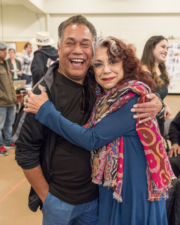 Photo Flash: Inside Rehearsal for ZOOT SUIT at the Taper with Luis Valdez and More 