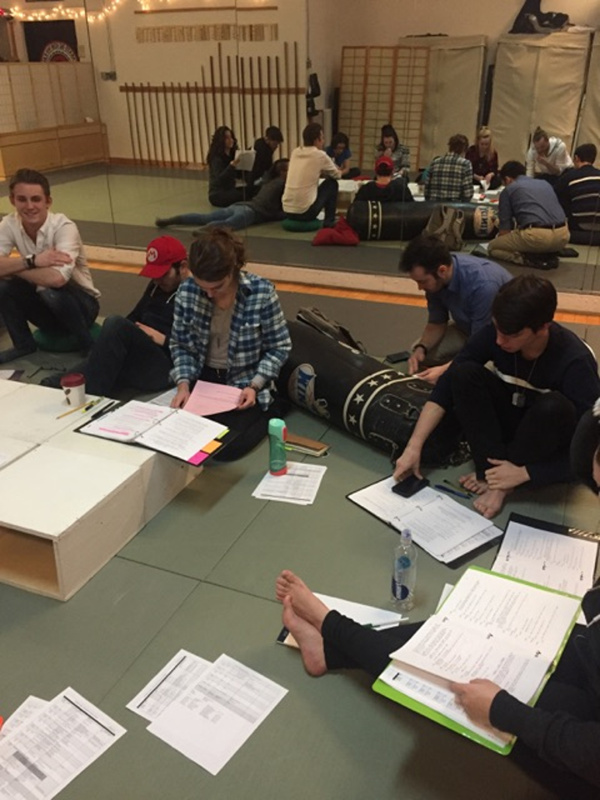Photo Flash: THE VIDEO GAMES Kicks Off Rehearsals with Replacement Cast and Swings Image
