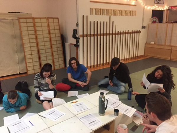 Photo Flash: THE VIDEO GAMES Kicks Off Rehearsals with Replacement Cast and Swings Image