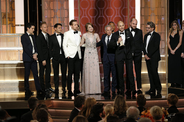 Photo Flash: LA LA LAND, Meryl Streep & More GOLDEN GLOBE Highlights! Image