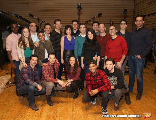 Photo Coverage: In the Recording Studio with A BRONX TALE Image