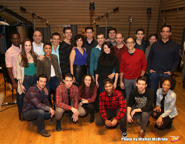 Photo Coverage: In the Recording Studio with A BRONX TALE Image