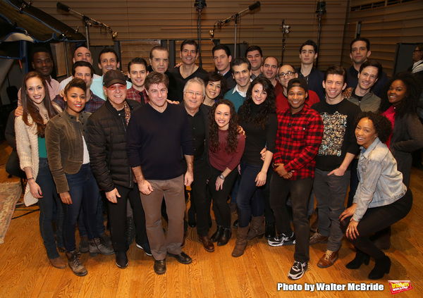 Photo Coverage: In the Recording Studio with A BRONX TALE Image