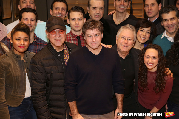 Photo Coverage: In the Recording Studio with A BRONX TALE Image
