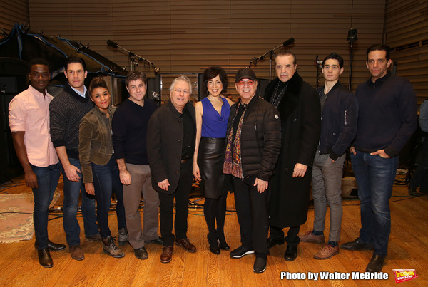 Photo Coverage: In the Recording Studio with A BRONX TALE Image